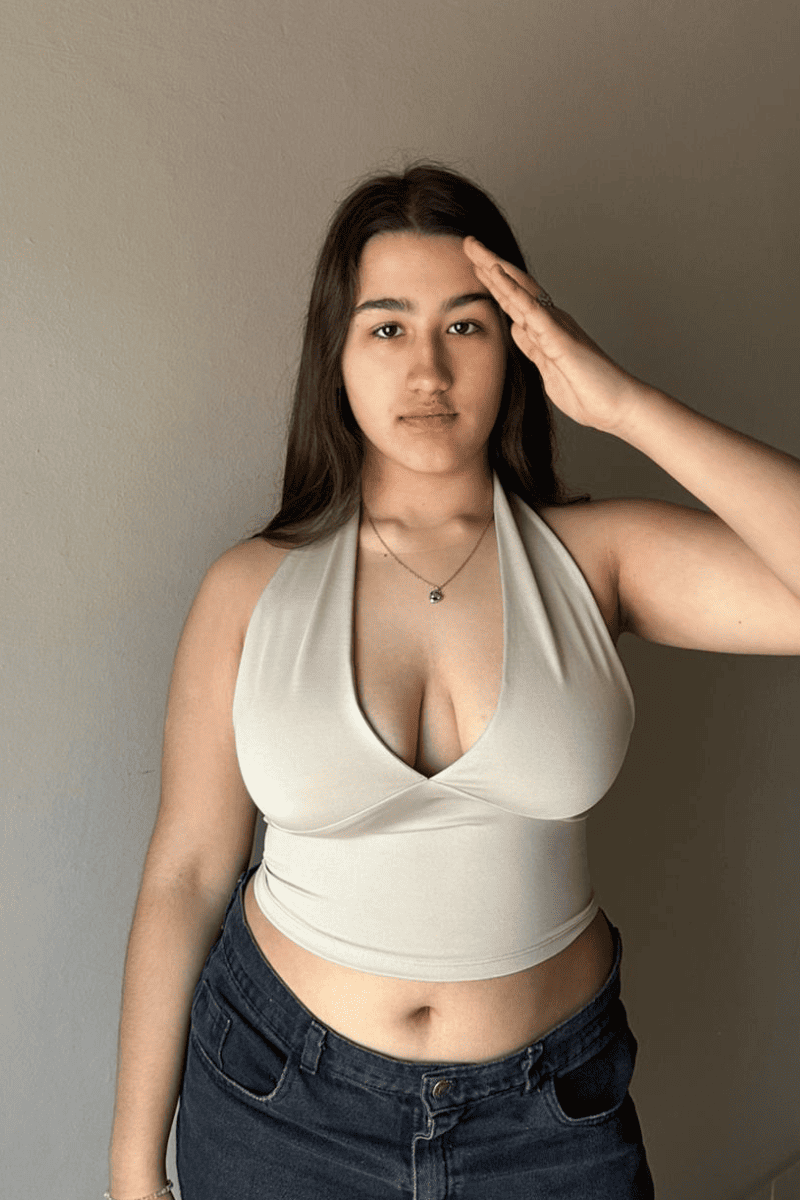 Top Paris Camel modelo